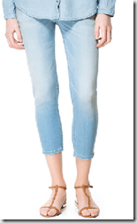 Petite cropped zara shoes